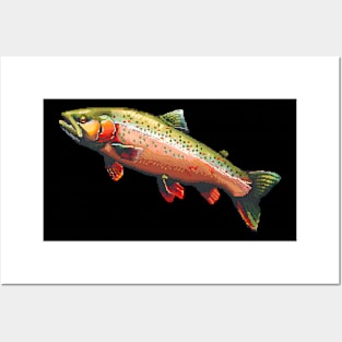 16-Bit Trout Posters and Art